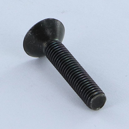 1 x Vis m-hastighed forsænket hoved ikke kærv M5X27 sort galvaniseret Hoveddiameter 11