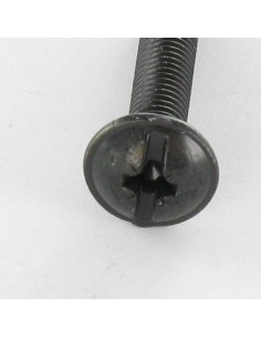 Skrue kopskrue Split POZI M5X30 sort galvaniseret 2