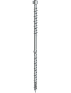 Stikskruer panhoved dobbelt gevind T40 8X225 elforzinket...