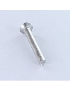 Vis m-hastighed forsænket pan hoved Pozi M6X50 Aluminium 2