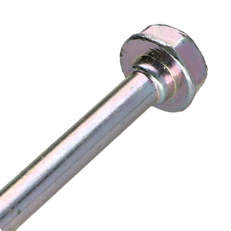 1 x Rammeskrue TEKOR Sekskantet hoved spids anti-kløvning type 17 cut 10X380 Gevind 80 T40 Galvaniseret stål cr3 96 HBS