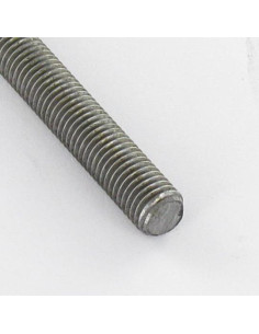 Gevindstang M8 længde 1 meter trin 100 Rå stål 2