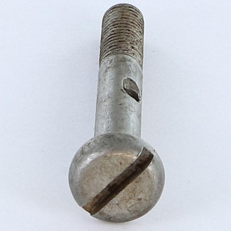 1 x Vis m-hastighed stort cylindrisk pan hoved kærv M8X60 perforeret 3,8 Rå stål