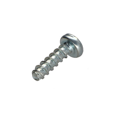 1 x Euro skrue panhoved Pozi 6,3X11 Hoveddiameter 9 elforzinket stål Metalplade