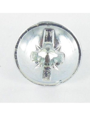 1 x Skrue kopskrue Split POZI M6X12 med takker...