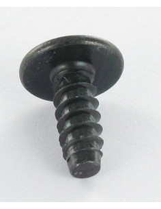 Gevindvalse skrue kopskrue Pozi 4,8X9,5 sort galvaniseret... 2