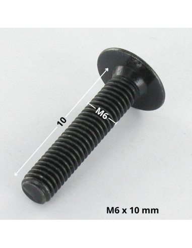 1 x Skrue kopskrue M6X10 Sekskantet fatning 4...