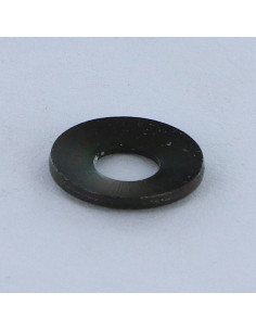 Kontakt låskiver M4X10X0.9 sort galvaniseret normal serie 2