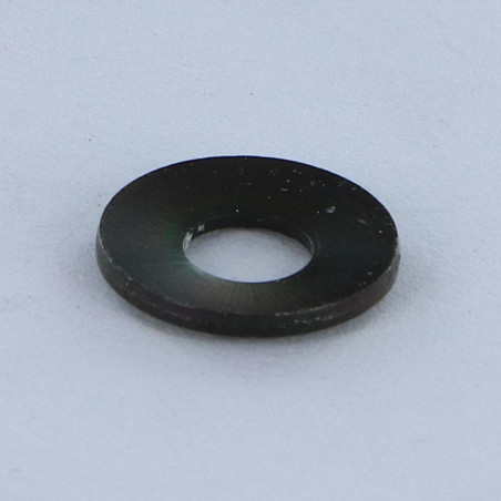 1 x Kontakt låskiver M4X10X0.9 sort galvaniseret normal serie
