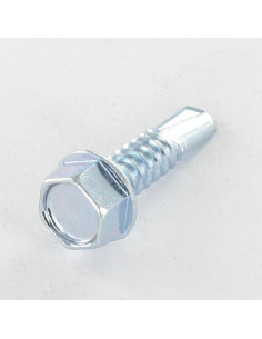 Selvborende skrue Sekskantet hoved Flange Glat 4,8X19...
