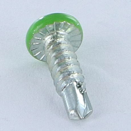 1 x Selvborende skrue panhoved phillips 4,2X16 elforzinket stål LAQ 6018