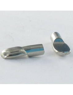 Stopper Hylde FLAD 5X19.5 nikkelbelagt stål