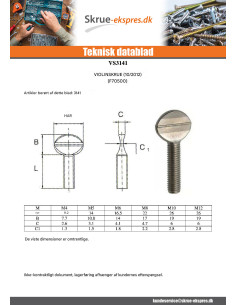 Skrue VIOLIN M6X15 sort galvaniseret 2