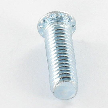 1 x Skrue nitte M5X12 elforzinket stål