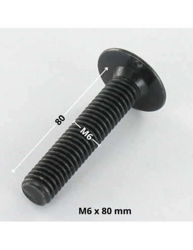 1 x Skrue kopskrue M6X80 Sekskantet fatning 4...