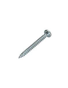 Træ og spånplade skrue rundt hoved Pozi PZ8 5X50... 2