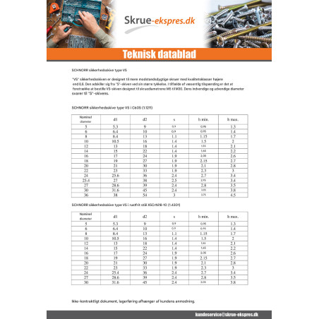 1 x Skiver SCHNORR M3 Rå stål Tipo S 409400