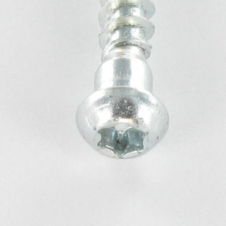 1 x Skrue HARDWARE ANGULAR panhoved T20 spids anti-kløvning type 17 cut elforzinket stål 5X70