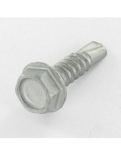 Selvborende skrue Sekskantet hoved 4,8X19 Metalplade...