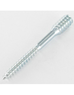 Vindues justeringsskrue 6X80 Gevind 40/21 elforzinket... 2