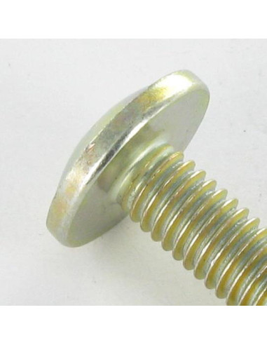1 x Skrue kopskrue Pozi M6X24 Hoveddiameter...