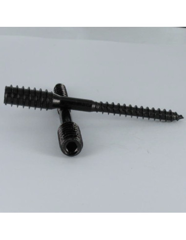 1 x Vindues justeringsskrue 6X80 Gevind 40/26...