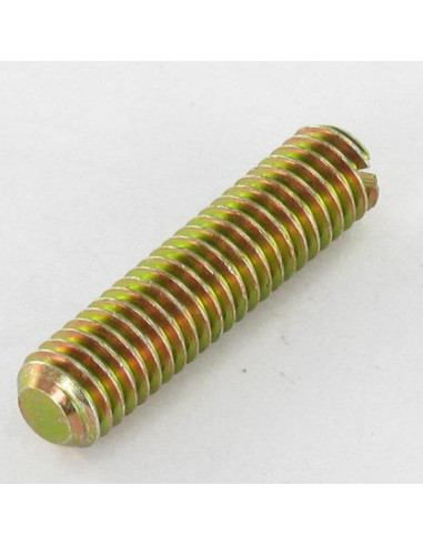 1 x Vis m-hastighed uden hoved kærv M10X40 flad...