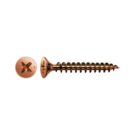 1 x Skrue Spax forsænket hoved Pozi PZ8 5X60 Hoveddiameter 9,7 Fuld trÃ¥d ACBRU