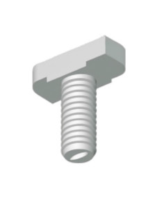 Vis m-hastighed hammer hoved M6X25 til 28/15 profiler...