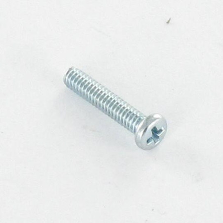 1 x Elvskærende skrue Gevind Metal panhoved phillips M2X10 elforzinket stål mikroskruer