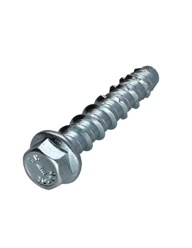 1 x Skrue til beton Sekskantet hoved Flange T15...