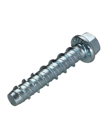 1 x Skrue til beton Sekskantet hoved Flange T15...