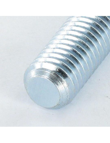 1 x Vis m-hastighed uden hoved kærv M8X120 flad...
