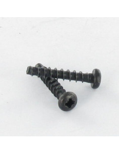 Skrue til plastik TRILOBE panhoved Pozi 3X16 FILET45 sort...