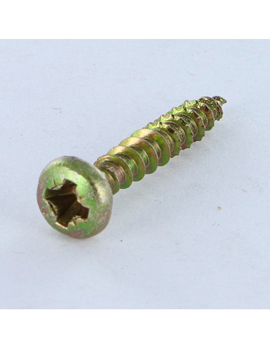 1 x Skrue Spax rundt hoved Pozi PZ8 3,5X15 gul...