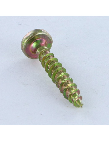 1 x Skrue Spax rundt hoved Pozi PZ8 3,5X15 gul...
