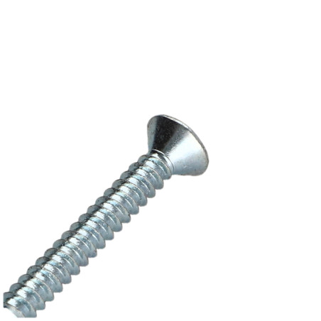 1 x Gevindvalse skrue forsænket hoved T25 4,8X16 elforzinket stål