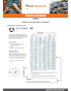 Skiver ONDUFLEX M10X19X0.20 Tipo D 3 bøljer 2