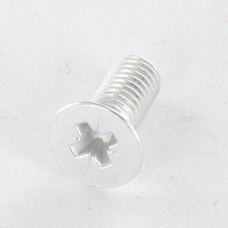 1 x Vis m-hastighed forsænket hoved Pozi PZ8 M5X12 Aluminium