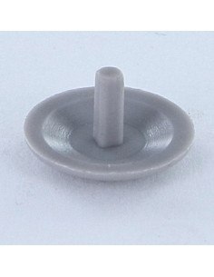 Skruedæksel Spax Nylon Grå Hoveddiameter 15 KØ2.5X7