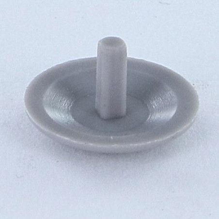 1 x Skruedæksel Spax Nylon Grå Hoveddiameter 15 KØ2.5X7