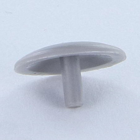 1 x Skruedæksel Spax Nylon Grå Hoveddiameter 15 KØ2.5X7