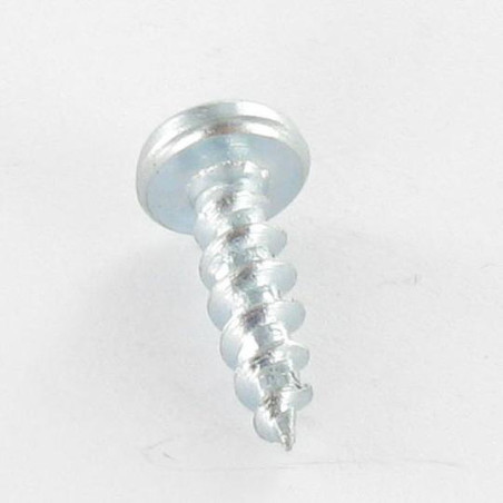 1 x Spånplade rundt hoved TORX 3X15 T10 elforzinket stål mikroskruer
