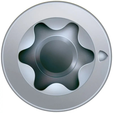 1 x Spax Skrue for CHASSIS Plastik 7,5X80 T30 WIROX