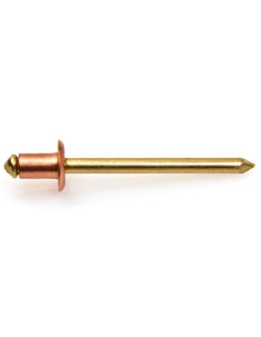 Nitte TRS kobberstang messing 3,8X10