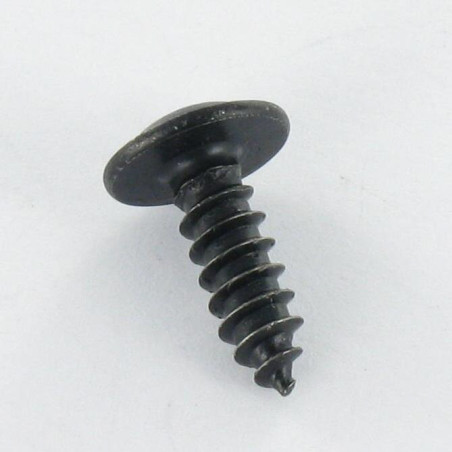 1 x Gevindvalse skrue kopskrue Pozi 4,8X19 sort galvaniseret