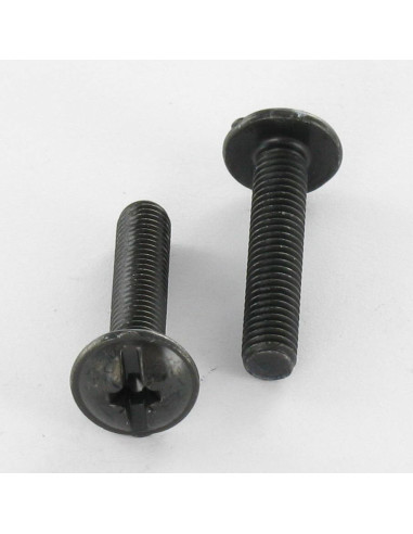 1 x Skrue kopskrue Split POZI M5X16 sort...