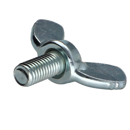1 x Skrue vinger M10X20 elforzinket stål