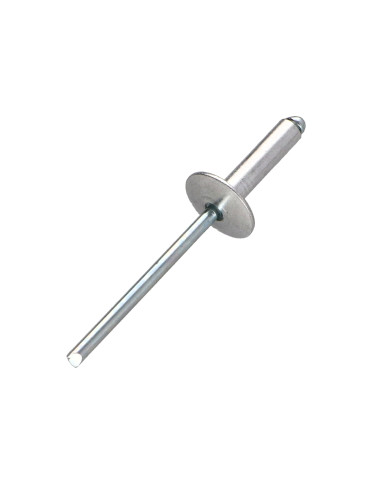 1 x Blindnitter Aluminium Tiger stål 4,8X20...