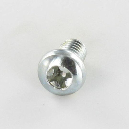 1 x Vis m-hastighed panhoved Pozi PZ8 M5X16 Hoveddiameter 7,5 elforzinket stål